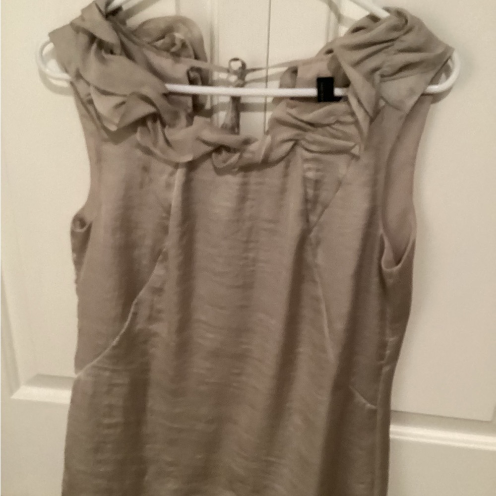 Vera moda size medium beige blouse.
